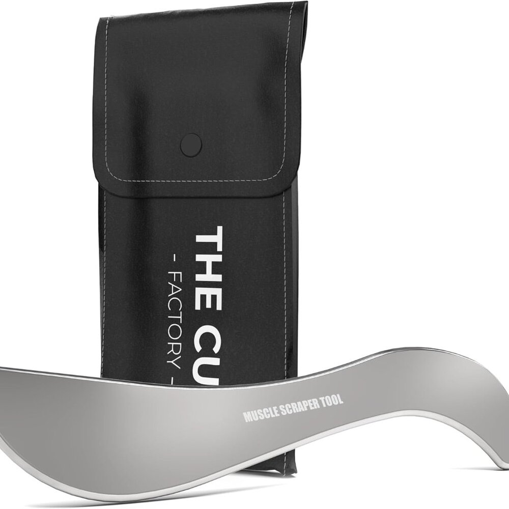 Stainless Steel Gua Sha Muscle Scraper – for Massage & Physical Therapy